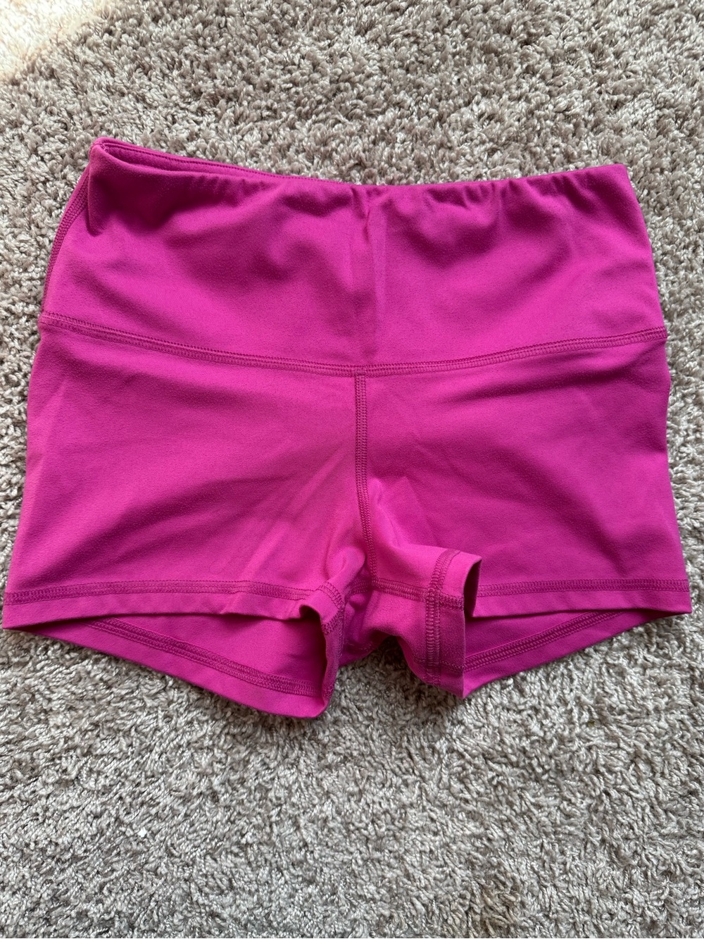 High Rise Fleo Shorts
